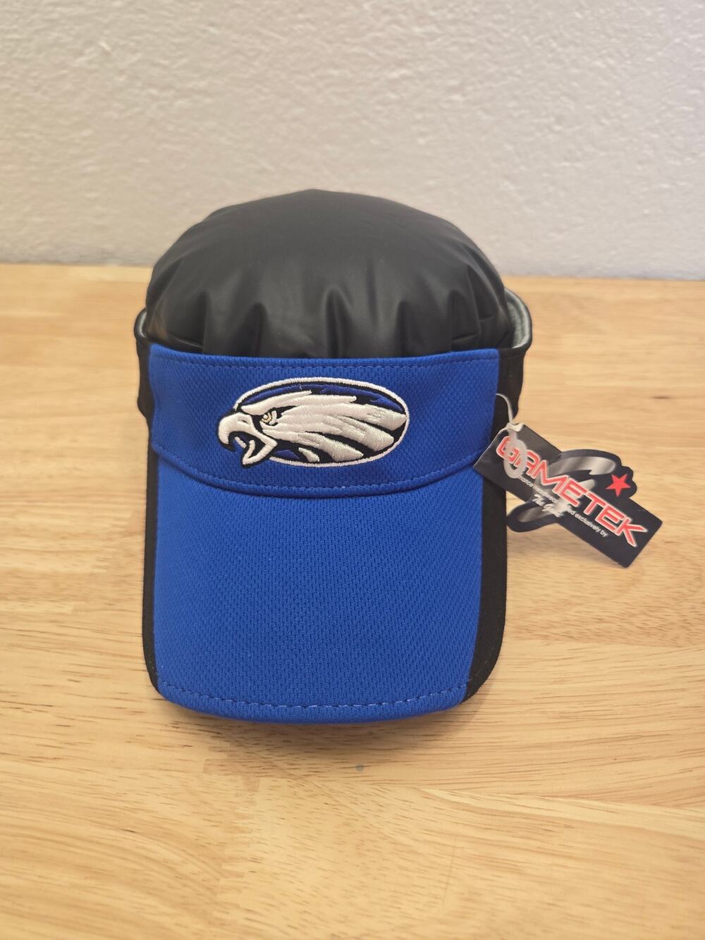 Georgia Southern Eagles Women's Blue Adjustable Visor Hat NCAA NWT Ladies